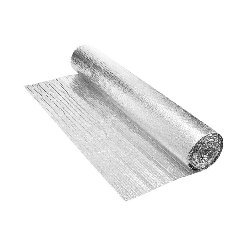 BUBBLE INSULATION SF 1MX1M DOUBLE FOIL ALUM.
